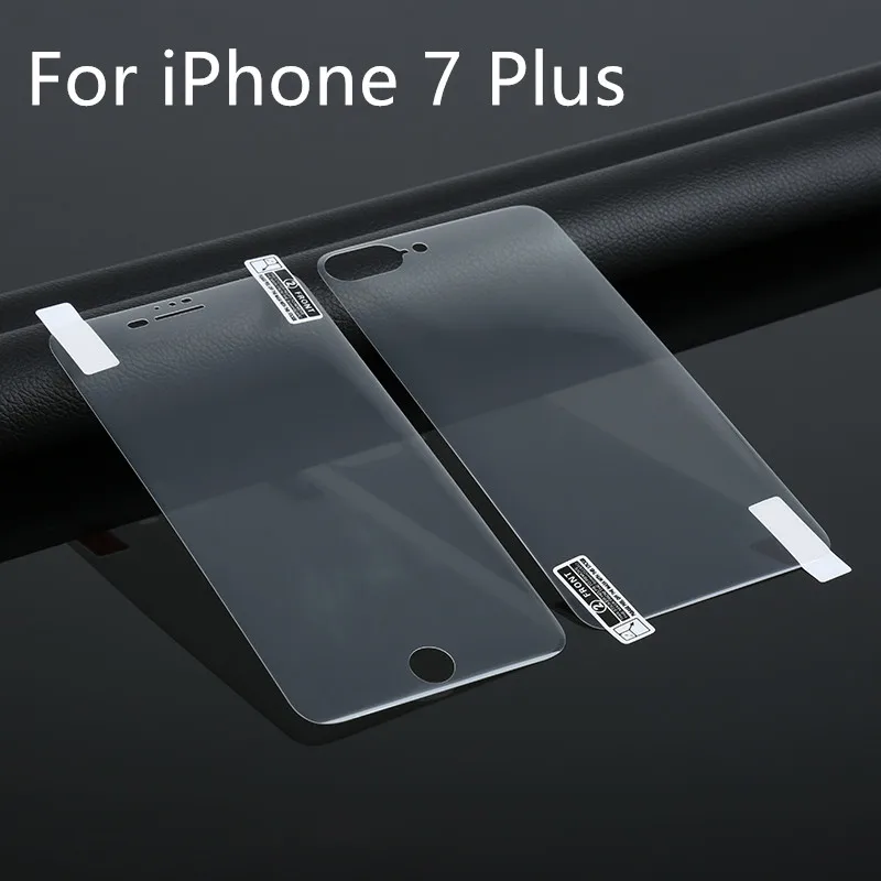 PET защитная пленка для экрана + задняя IPhone 7 Plus Защитная Прямая поставка|Защитные