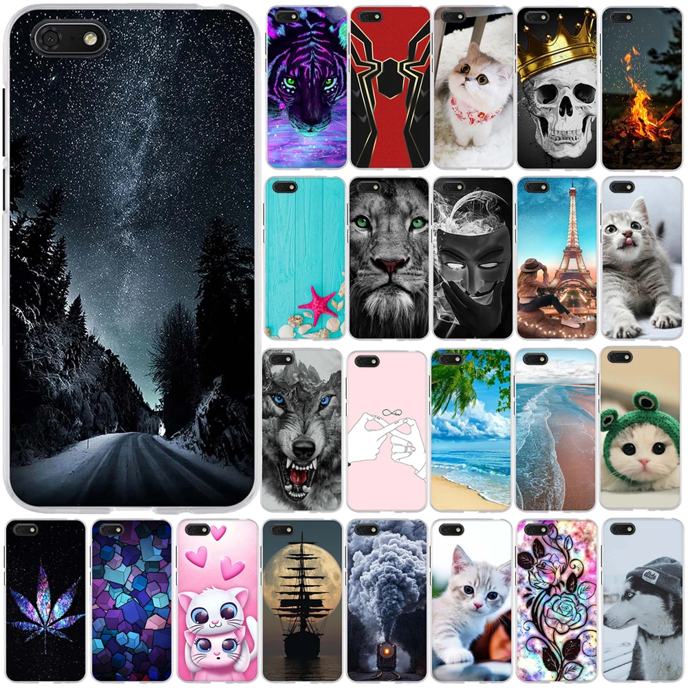 Phone Case For Huawei Honor 7a Silicone Cover for 7A 5.45inch Capa Coque Funda dua l22 Back | Мобильные телефоны и