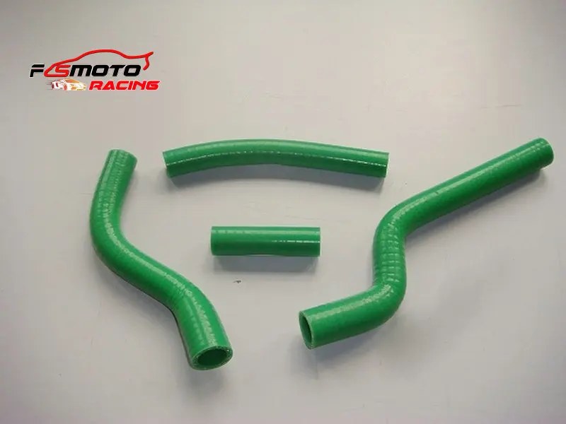 green Силиконовый шланг радиатора для Yamaha YZF250 YZ250F 07 08 09 2007 2008 2009 - Цвет: green