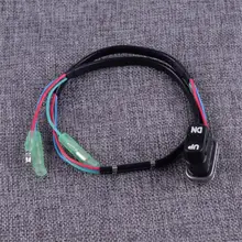 DWCX 58 см отделка наклона переключатель подходит для Yamaha подвесные двигатели пульт дистанционного управления 703-82563-02-00 703-82563-01-00 аксессуары