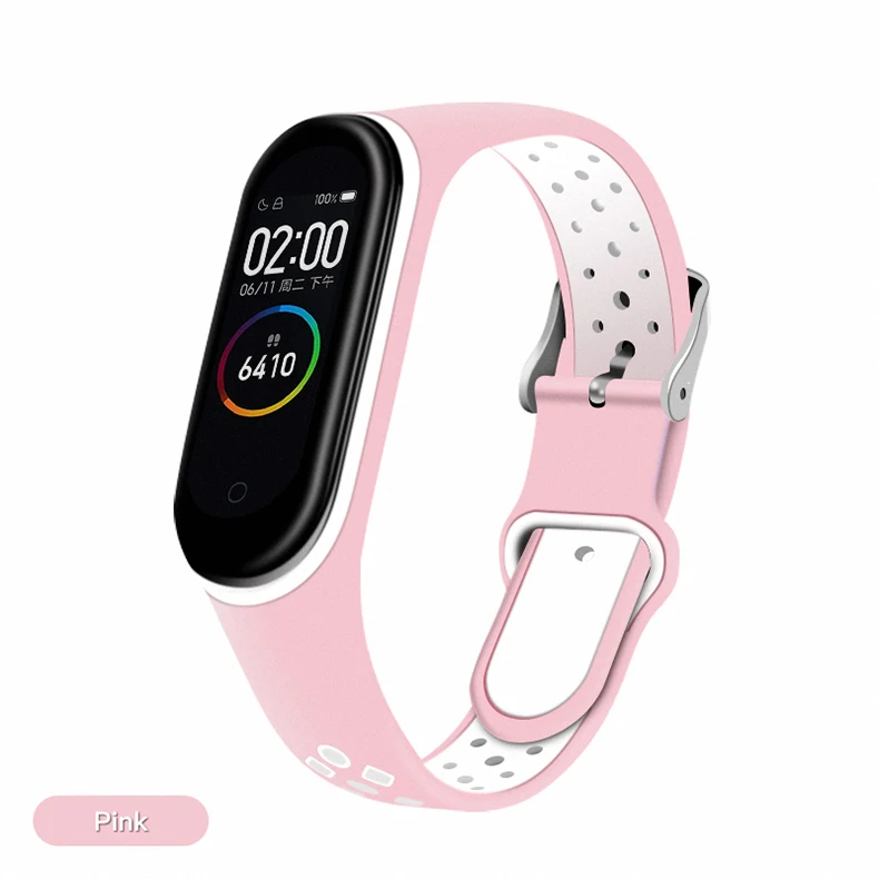 iONCT Soft Silicone strap For Xiaomi mi band 4 strap watch wrist bracelet Sport correa Mi band 3 Strap Miband Smart accessories