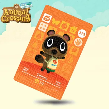 

212 Timmy Animal Crossing Card Amiibo Cards Work for Switch NS 3DS Games