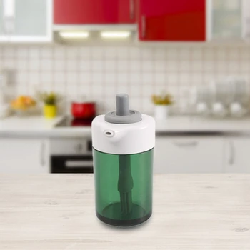 

2 PCS Silicone Oil Brush Bottle Oil Dispenser Spout Liquid Seasoning Bottle with Grilling Brush Suit for Kitchen Cooking