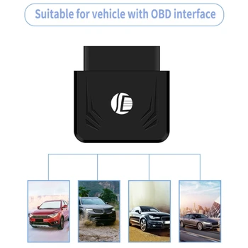 

OBD GPS Tracker TK306 16PIN Plug Play Car GSM OBD2 Tracking Device GPS Locator 6XDB