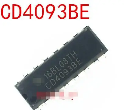 IC 100% Новинка Бесплатная доставка CD4093BE HEF4093 HCF4093 DIP-14 | Электроника