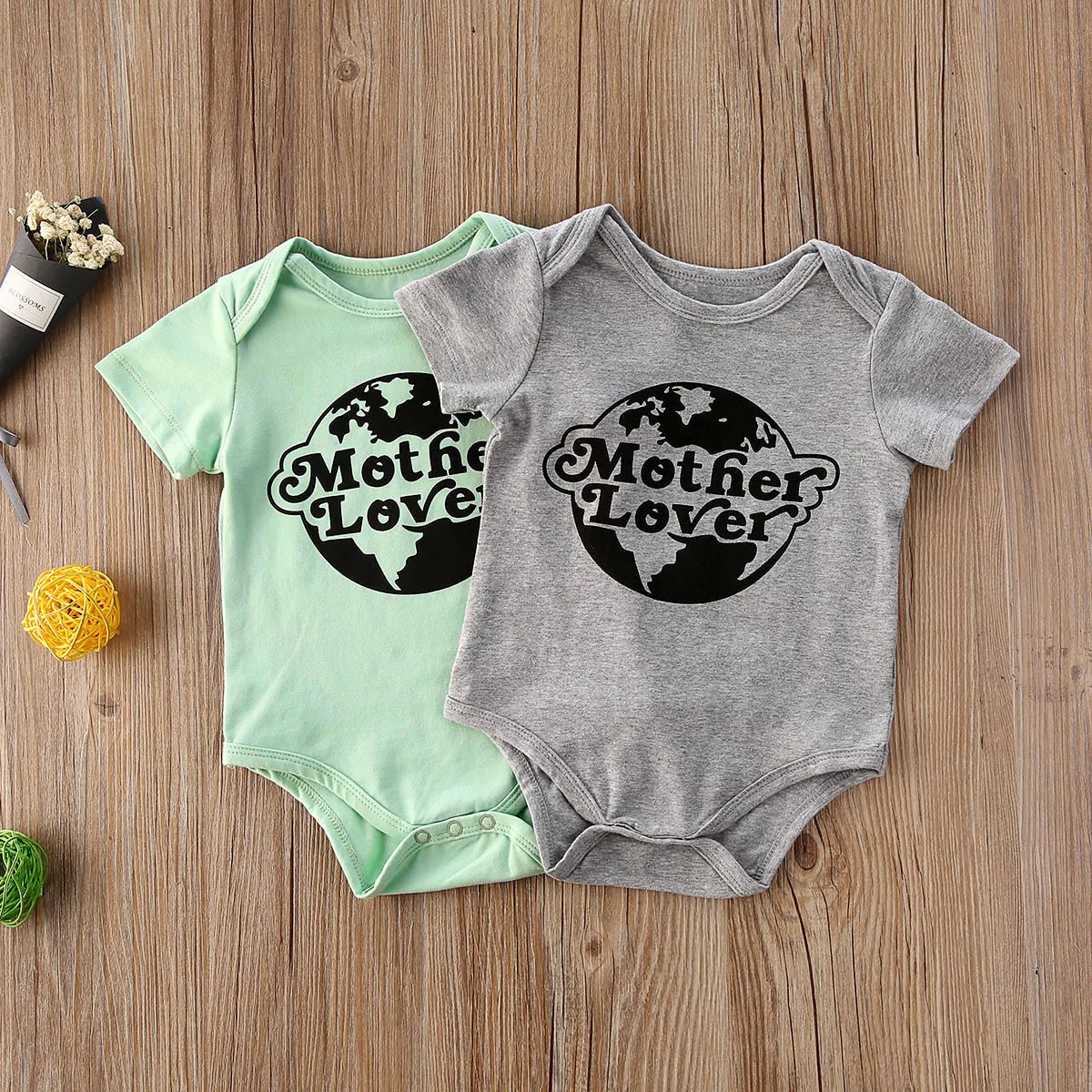 

AA 2020 Baby Boys Clothes Letter Printed Bodysuit Jumpsuits Summer O Neck Short Sleeve Bodysuits