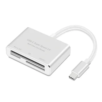 

Universal Card Reader 3 in 1 Type-c USB 3.0 CF Card Flash Memory Card TF Card Reader For Mobile Phone Tablet