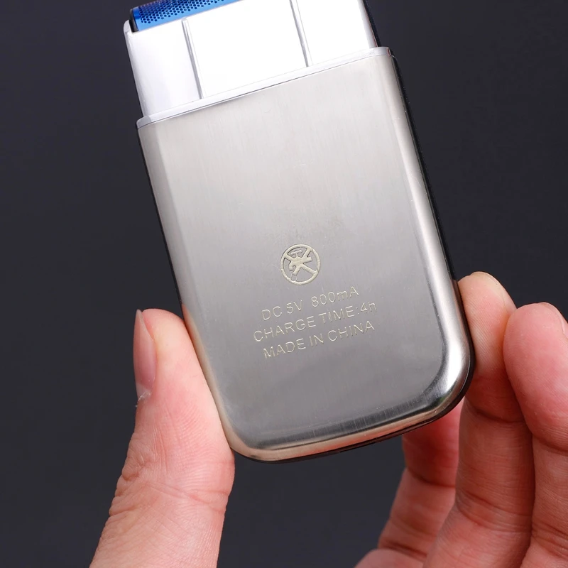 Mini USB Rechargeable Reciprocating Blade Electric Razor Shaver KM-5088 for Men electric shaver