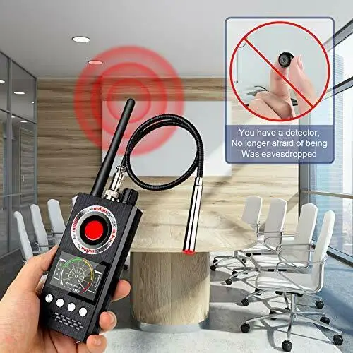 K68 Anti Spy Wireless RF Signal Detector Bug GSM GPS Tracker Hidden Camera Eavesdropping Device Latest Professional Version