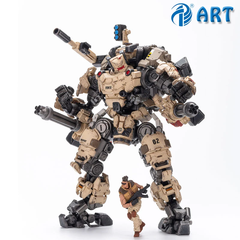 JOYTOY Масштаб действия робот стальная кость пустыня издание тяжелый Firepower MECHA