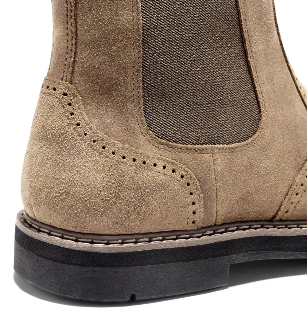 Men Chelsea Boots Spring Autumn Rome Slip-On High Wear-resisting Man Casual Shoes Men Botas Hombre men chelsea boots men leather shoes
