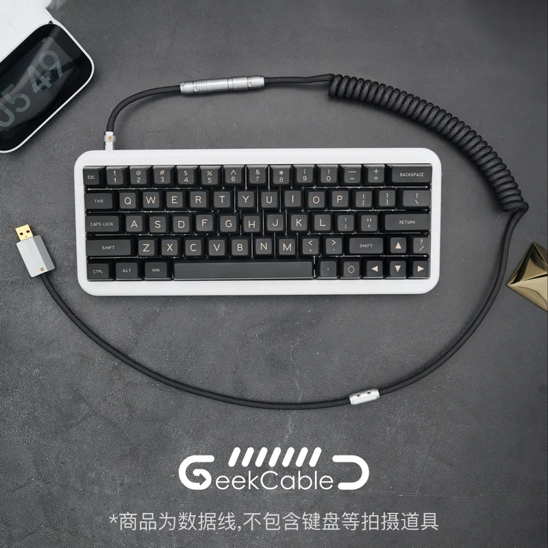Механическая клавиатура GeekCable ручной работы кабель для передачи данных GMK