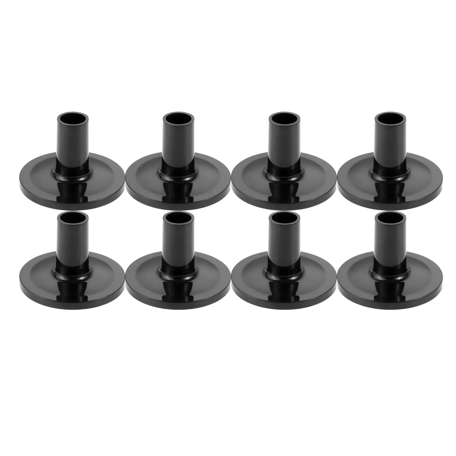 8Pcs Plastic Cymbal Sleeves Drum Cymbal Stand Base Replacement Kit