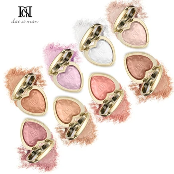 

D.S.M Love Glow Highlighter Makeup Pressed Powder Brighten Waterproof Oil-control Cosmetic Makeup Concealer Highlighting Powder