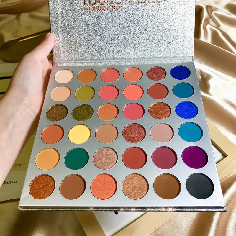 

36 Colors Makeup Eyeshadow Palette Highlighter Shimmer Make up Pigment Eye Shadow Palette Cosmetics Hot