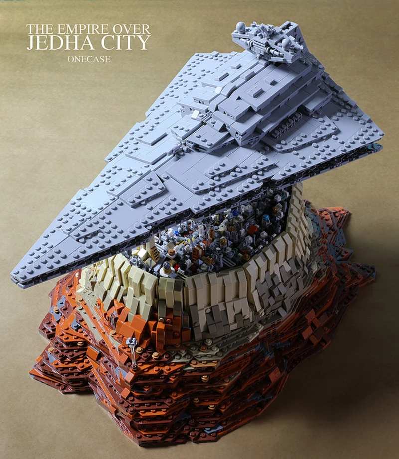 

For Legoing Star Wars Movie Galactic Empire Imperial Star Destroyer Spaceship Building Blocks Legoings Starwars Figures Kid Toys