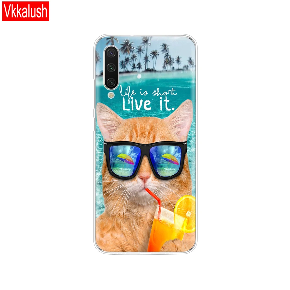 Силиконовый чехол для Xiaomi mi A3, чехол с полной защитой, мягкая задняя крышка из ТПУ, чехол для телефона s для Xio mi A3, чехол-бампер для телефона - Цвет: 80397