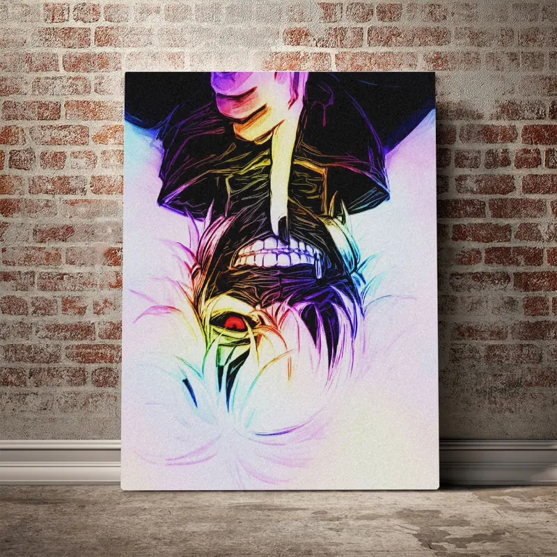 HD Prints Wall Art Home Decor Anime Tokyo Ghoul Canvas Painting Fashion Poster Modern Artwork Modular Picture Living | Дом и сад
