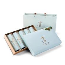 Звезда Упаковка 30 мл бутылки переработанного картона круглая трубка упаковочная коробка