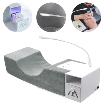 

Memory Foam Lash Pillow Shelf Grafting Eyelash Extension Pillow Makeup Tools With USB Lash Light For Beauty Neck Support Tool
