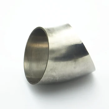 

3-1/2" 89mm OD 304 Stainless Steel Sanitary Weld 45 Degree Elbow Pipe Fitting For Home Brew Homebrew Wine Beer Brewing