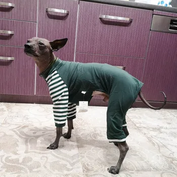 

Soft Pure Cotton Pet Pajamas for Large Dogs Bulldog Elastic Dog Sleepwear 3 Color Onesies Jacket Outfit Cozy Pyjama pijama 10A