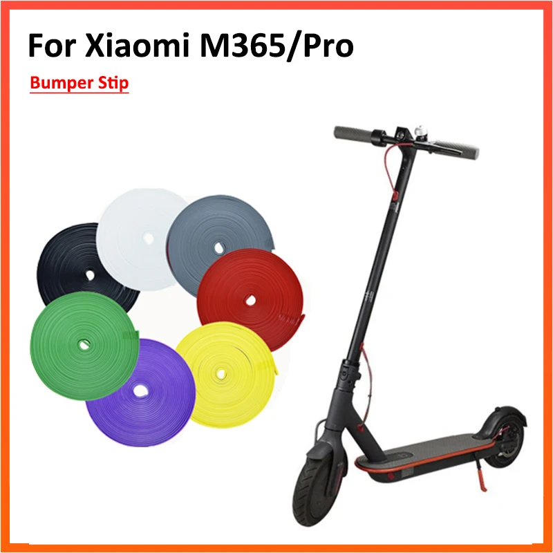 Tiras protectoras de parachoques para patinete eléctrico Xiaomi M365, tiras  protectoras universales para Ninebot G30, 2M|Piezas y accesorios de  scooter| - AliExpress
