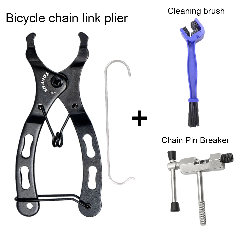 Mini Bike Chain Quick Link เครื่องมือ Hook Up MTB Chain Clamp Multi Link Plier Magic หัวเข็มขัดจักรยานชุดเครื่องมือ