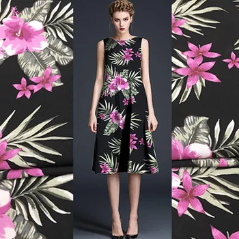 

25 muumi Important 100% Real Silk Fabric Fashion Designer Top Grade Clothing Fabric