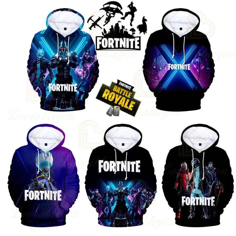 Толстовка Женская Fortnite Victory от 6 до 19 лет детская одежда для подростков толстовка