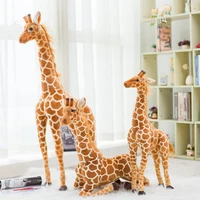 Big Size Plush Giraffe Soft Stuffed Lifelike Animals Giraffes Soft Doll Home Decor Kids Birthday Gift 2