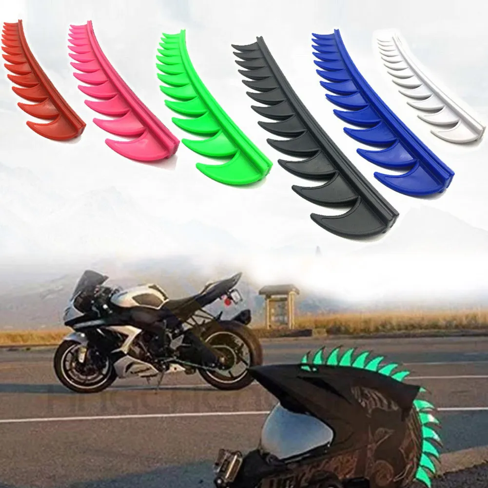 Светоотражающие наклейки Шипы пилы полосы для мотоциклетного шлема Mohawk Warhawk XR657 |