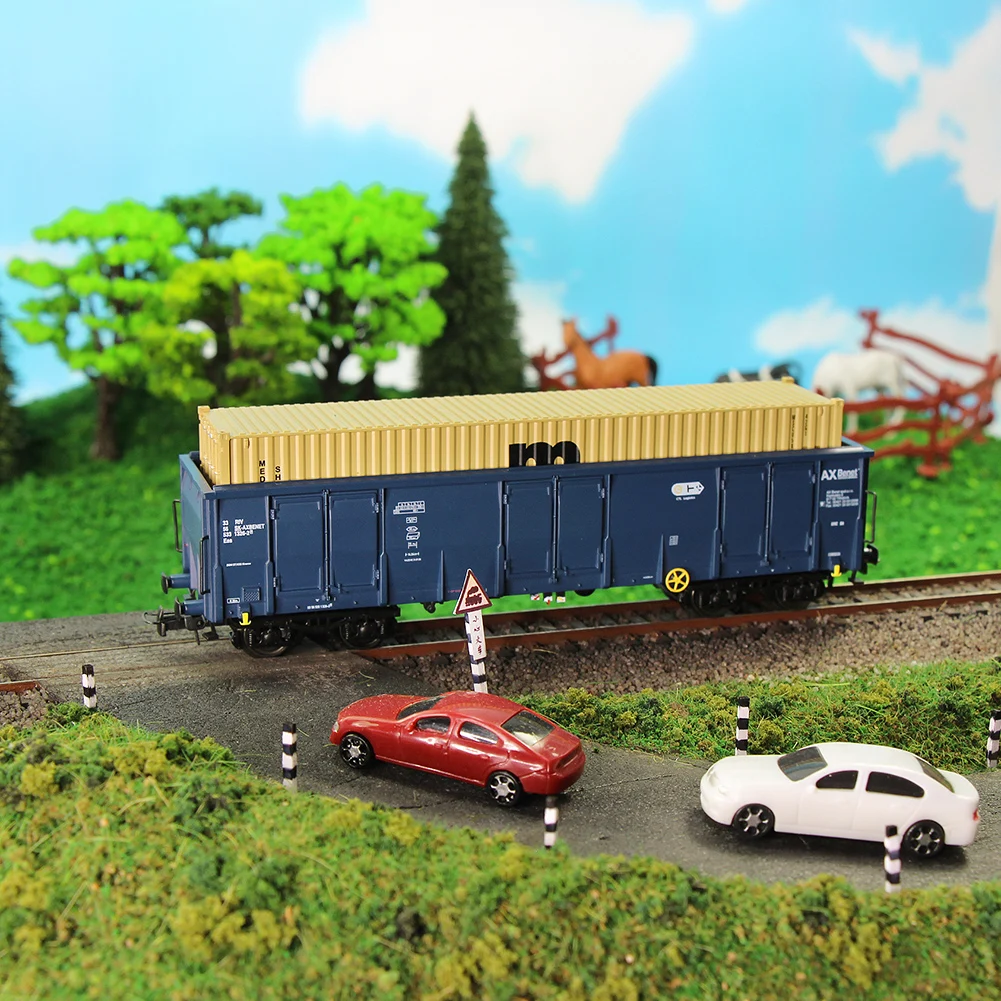 

Evemodel 1 Unit HO Scale 1:87 AX Benet Railway Wagon High-side Gondola Car C8742A