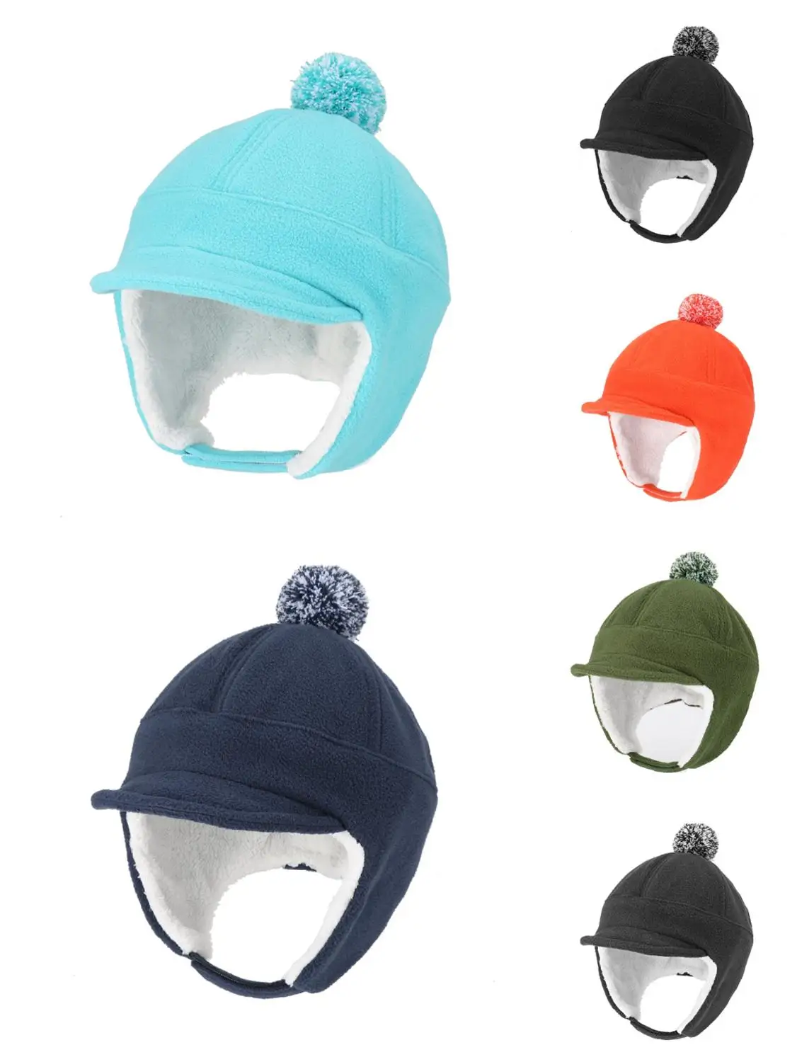 girls skull cap