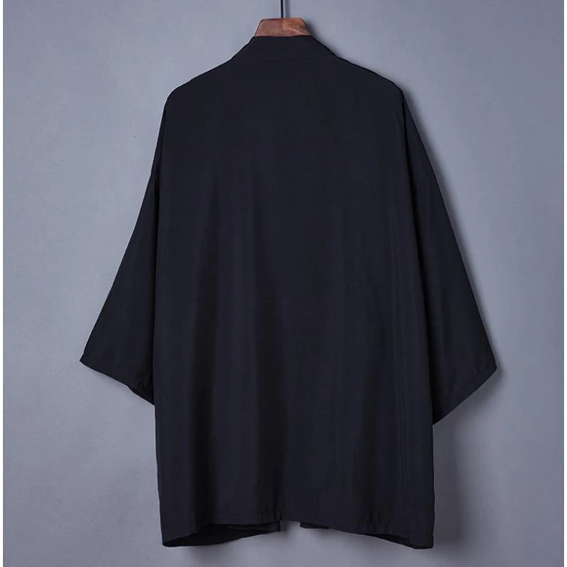 Women and men Japanese obi male yukata Kimono cardigan men's haori Japanese samurai clothing traditional clothing