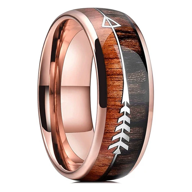 Bagues en titane et acier pour hommes, couleur violette, incrustation de coquille d'ormeau colorée, anneaux en acier inoxydable pour hommes, bijoux de mariage