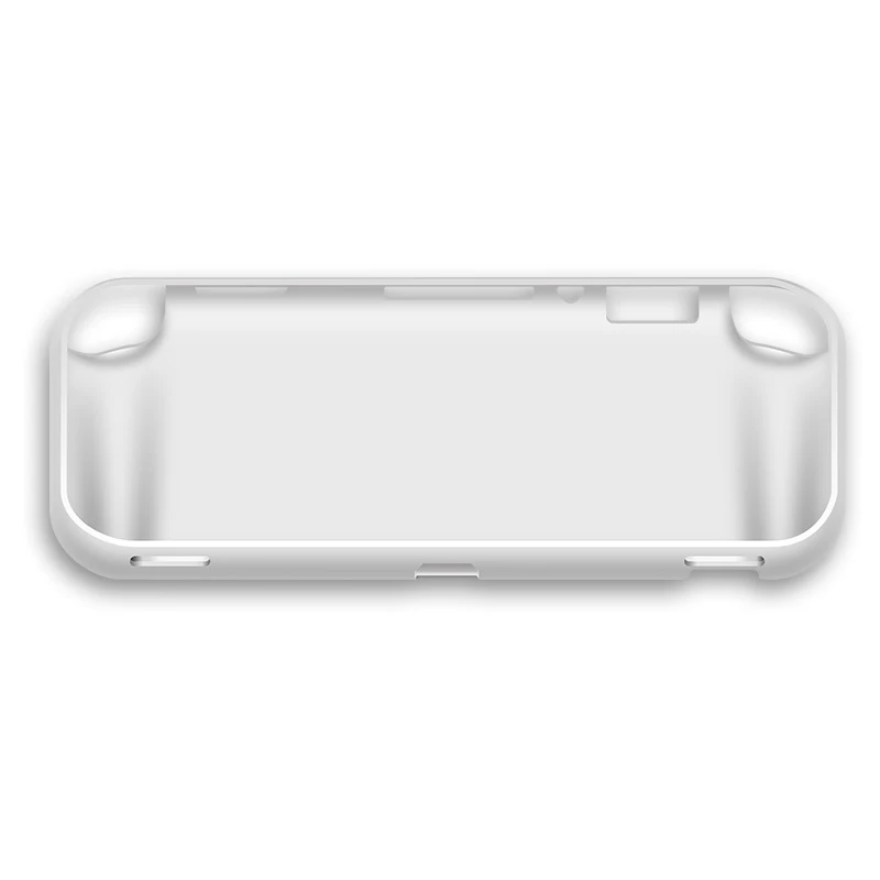 Защитный чехол из ТПУ с рукояткой для kingd Switch Lite, чехол, защитный чехол для консоли, аксессуары для nintendo Switch, чехол - Цвет: Белый
