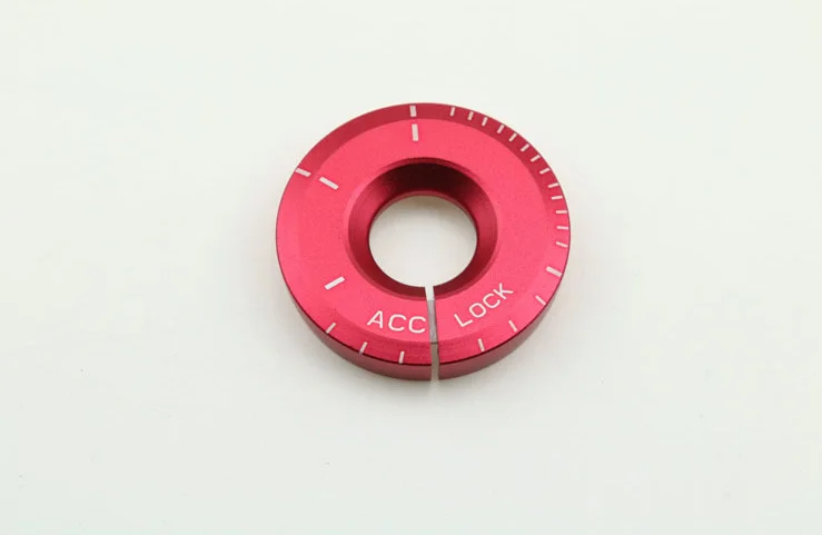 by DHL or Fedex 500pcs Car Sticker Auto Engine Start Key Hole Ring Circle Case For Volkswagen Golf Polo Passat For Audi