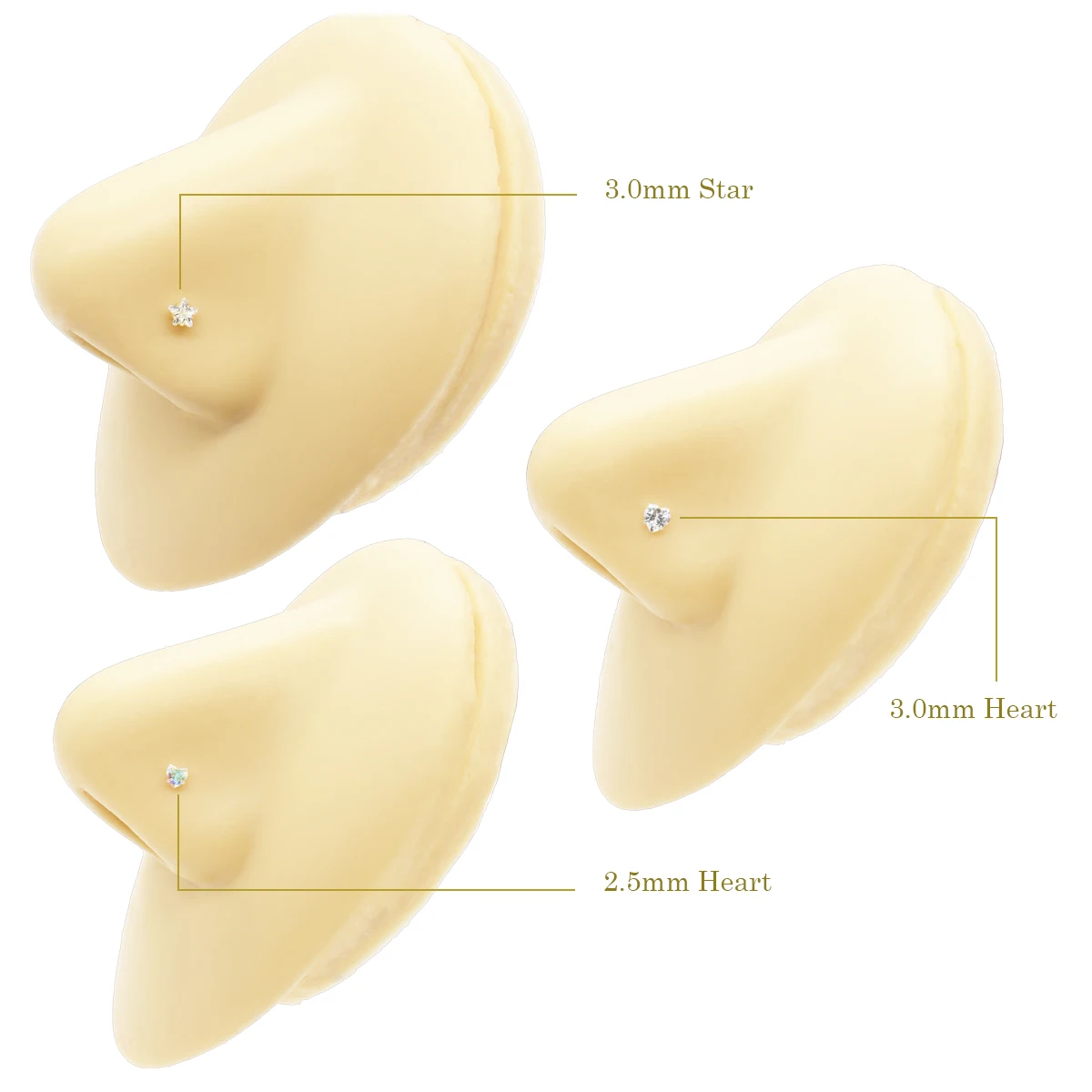 Рисунок 4 - пирсинг в нос пирсинг в нос серебро