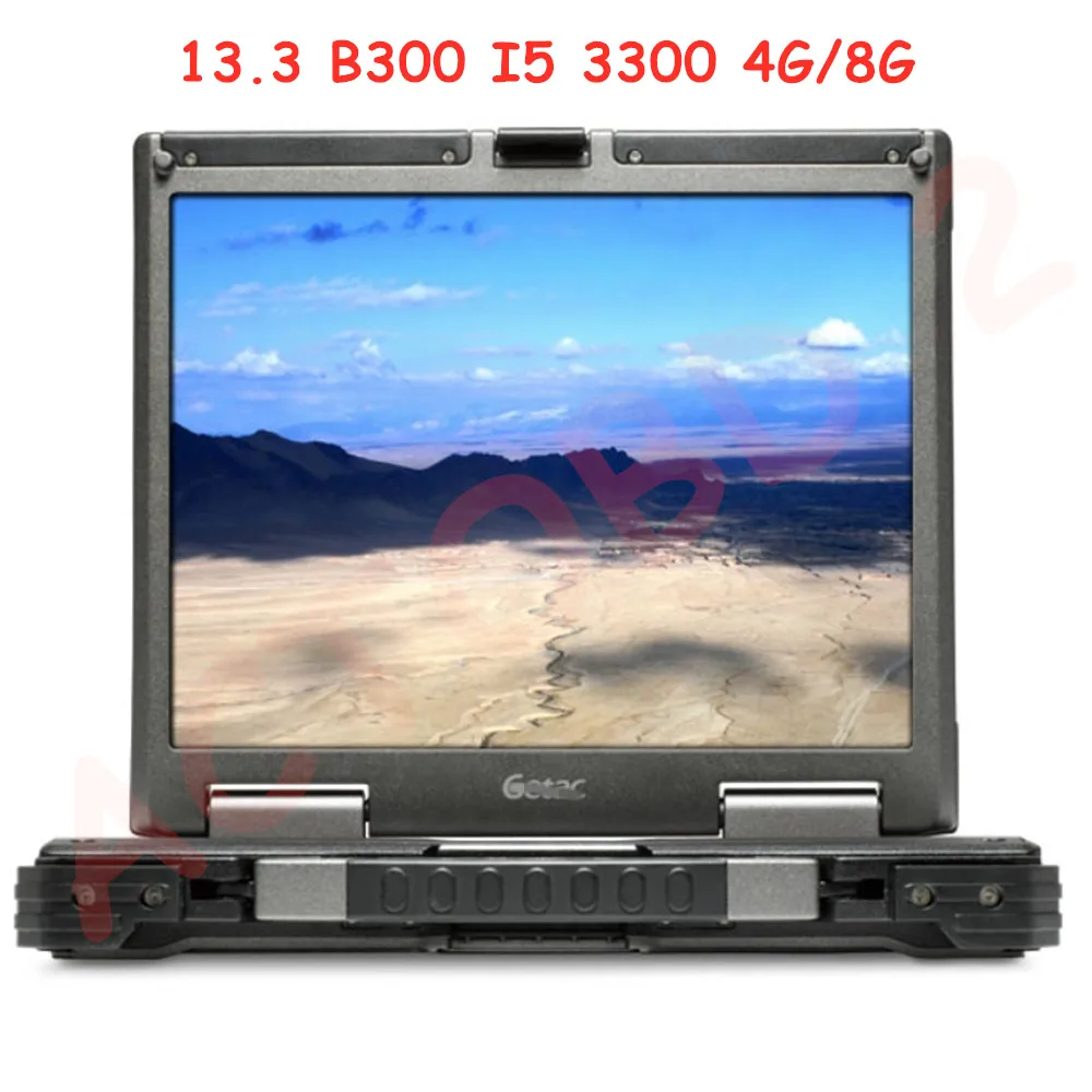 I5 3300 б/у ноутбук Getac B300 13 3 дюйма 4 ГБ/8 ГБ ОЗУ Многоязычная система Windows 10 с зарядным