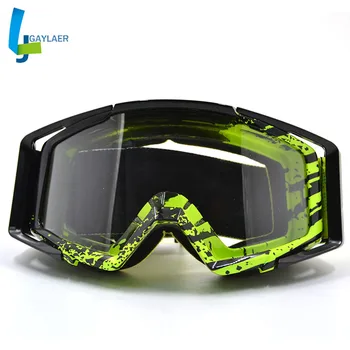 

Adult Goggles Motorcycle ATV Eyewear Multicolor Frame Protective Gears Flexible Cross Country helmet goggle Moto Glasses