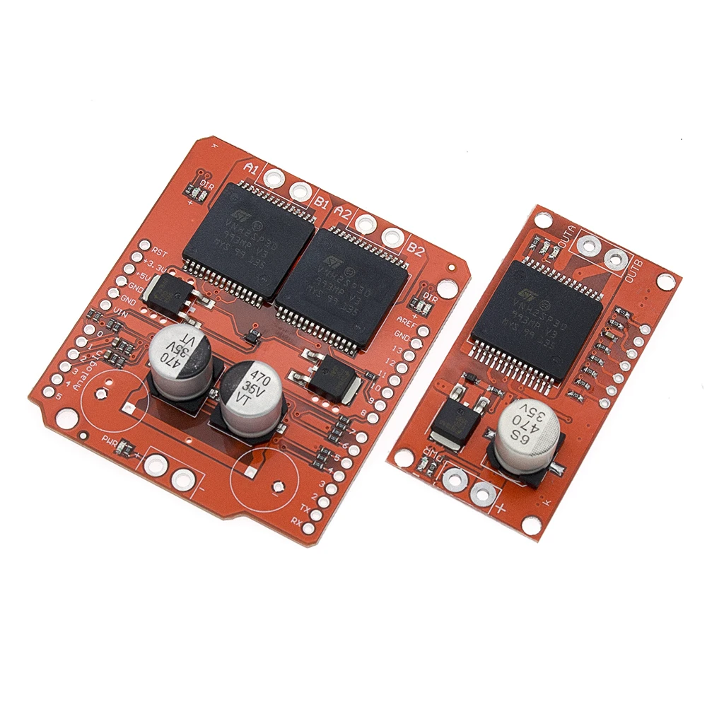Мини Драйвер шагового двигателя VNH2SP30 30 А Monster Moto Shield модуль 16 В|motor shield| |