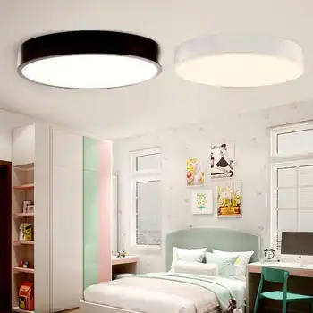 

AC 110-240V Modern LED Panel Lamp LED Ceiling Light12/15/24W Down Light Surface Mounted Lamp For Home Lighting Warm White