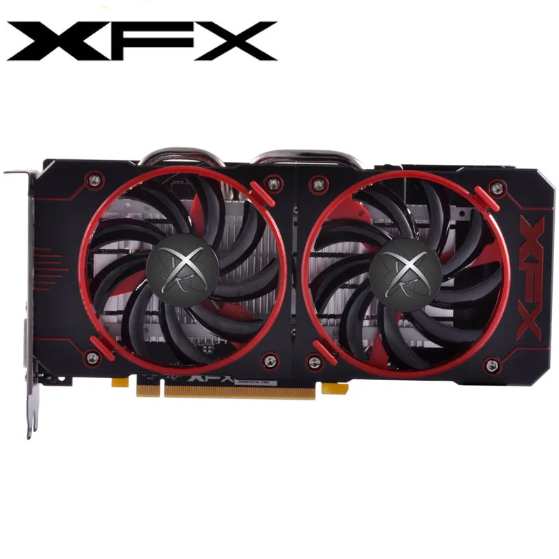 graphics card for desktop XFX Video Card RX 460 2GB 128Bit GDDR5 Graphics Cards For AMD RX 400 series RX460 2G 7000MHz Desktp PC Game Video Cards Used graphics card for desktop