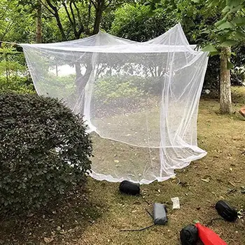 

Hot Outdoor Camping Mosquito Net Double Camping Bed Compact and Lightweight Square Outdoor Net for Camping Fishing Hiking