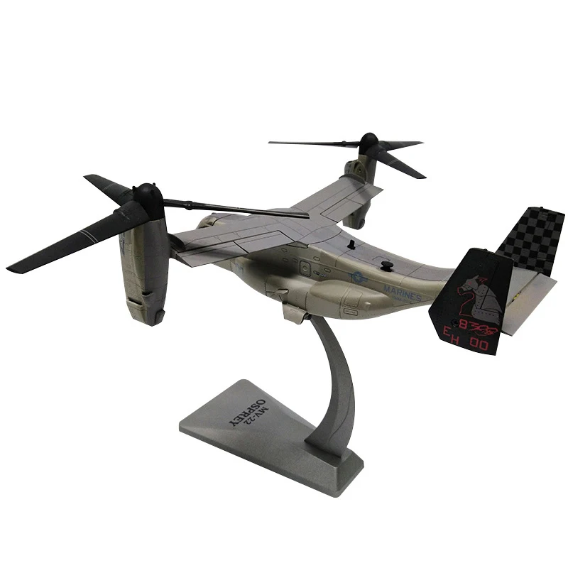 1/72 масштаб сплав транспортный вертолет MV-22 самолет США ВМС ОСПАР истребитель детские игрушки подарок для детей Коллекция