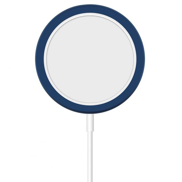 New Soft Silicone Phone Wireless Charger Adapter Protective Case Cover For Apple MagSafe. iPhone New Accessories Wholesale