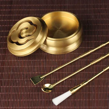 

Fine Copper Tool Beginner Fine Copper Set Sandalwood Powder for Making cone incense