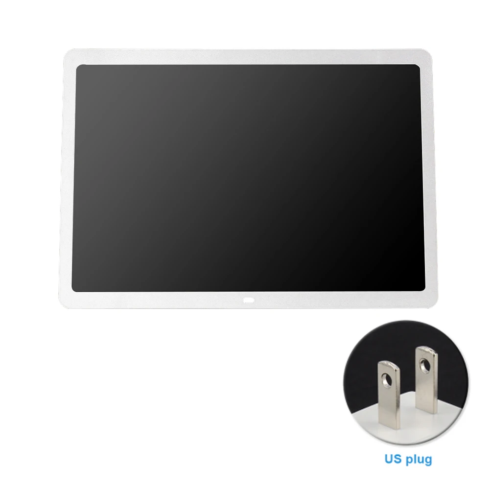 

15Inch 1080p Picture Movie Player Digital Photo Frame LCD Auto Browse View Memory Card Remote Control HD MP4 Adjustable Slide