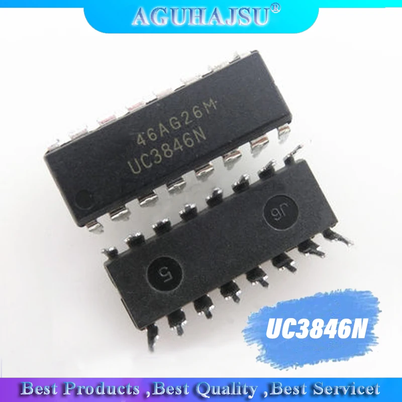 5PCS UC3846N DIP16 UC3846 DIP 3846 DIP 16 Switching Power Supply